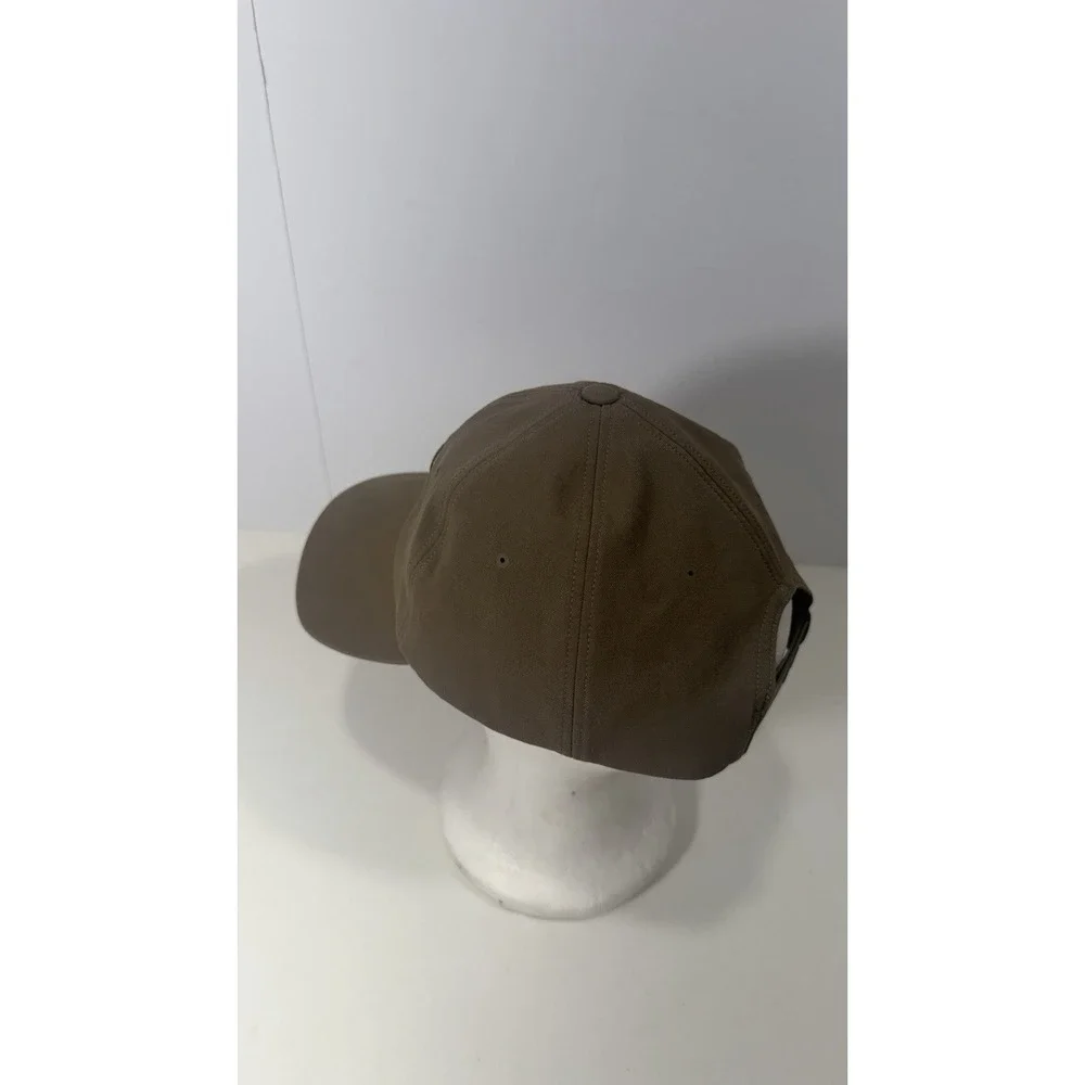 Lululemon Hat Cap Snap Back Unisex Brown Adjustable Running Athletic Workout NEW
